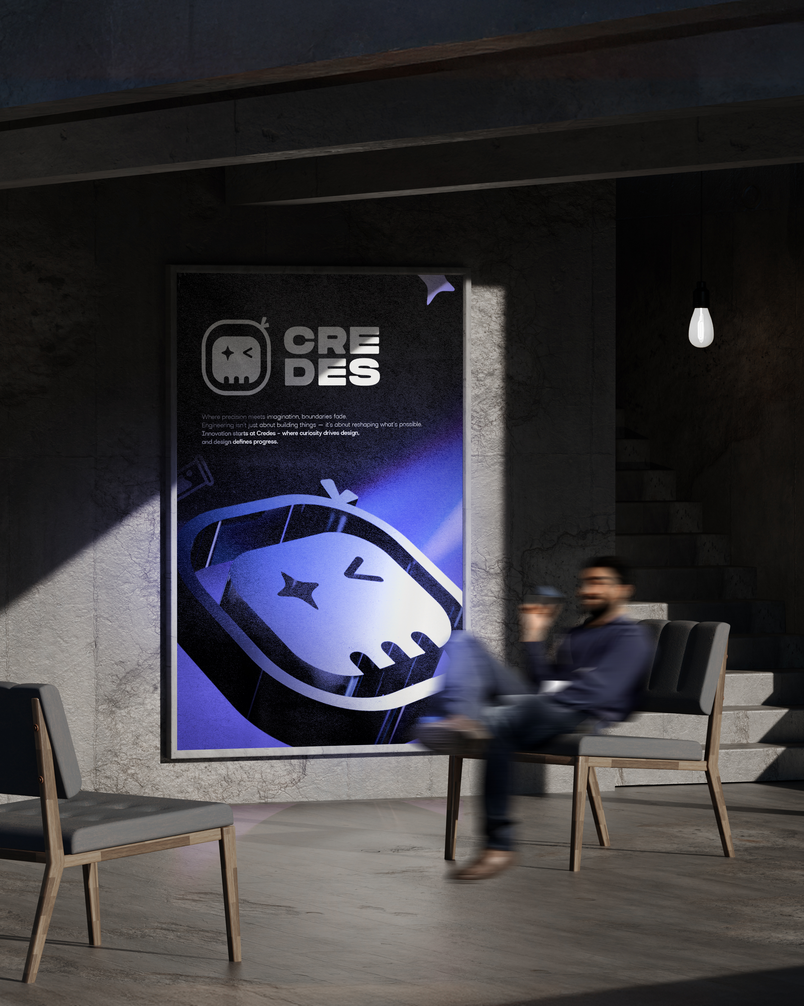 Cafe Poster Mockup